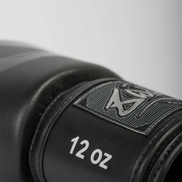 8 Weapons Boxing Gloves Big 8 Premium Black-Black