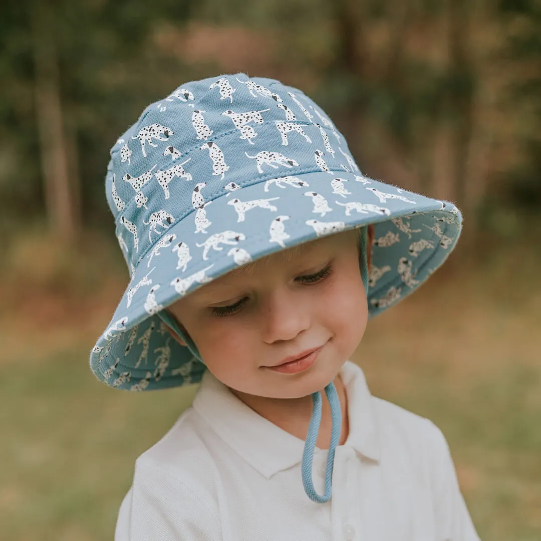 BEDHEAD HATS Kids Classic Bucket Sun Hat - Dalmation