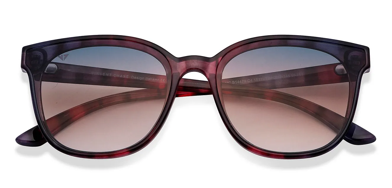 Blue Cat Eye Full Rim Women Sunglasses by Vincent Chase-151143