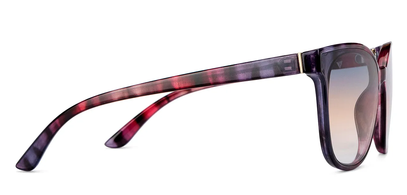 Blue Cat Eye Full Rim Women Sunglasses by Vincent Chase-151143
