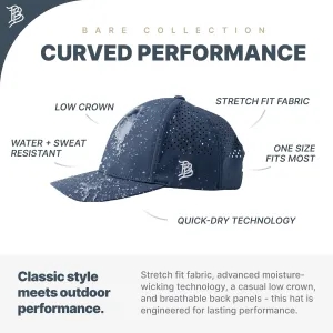 Branded Bills Dad Life Script Performance, Lightweight, Comfortable Baseball Cap