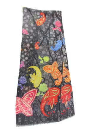 Bright Paisley Scarf
