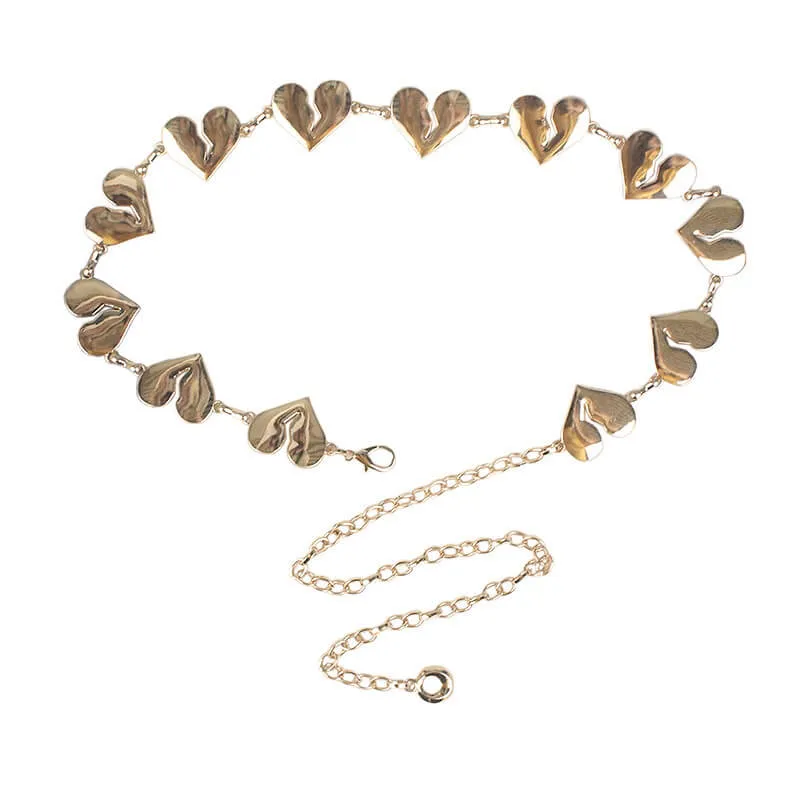 Broken heart body chain