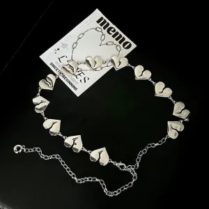 Broken heart body chain