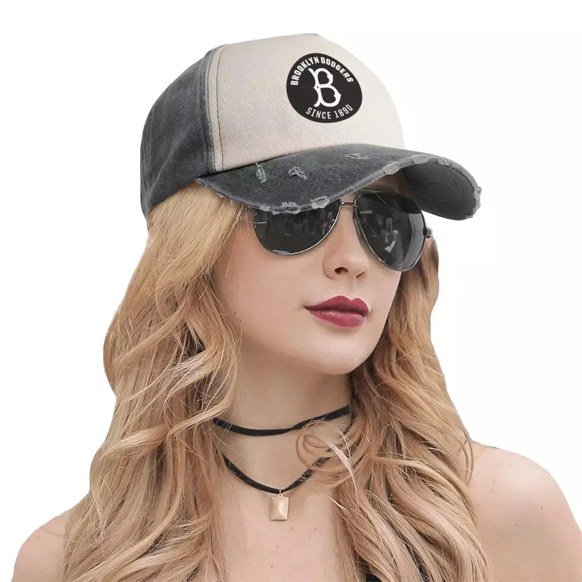 Brooklyn Dodgers Washed Cotton Baseball Cap