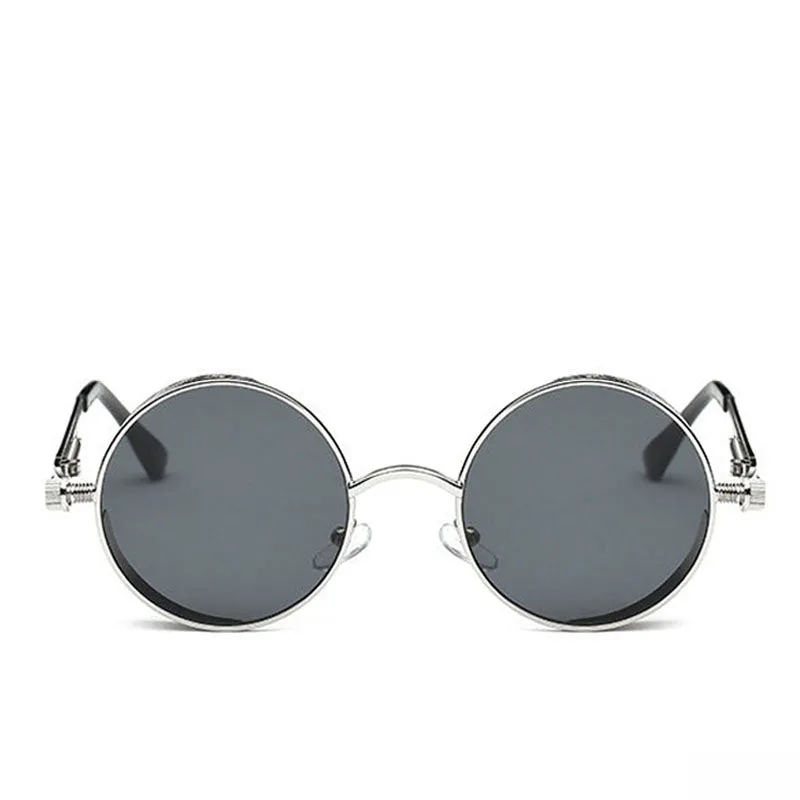 COSMO COVER  BLACK WITH SILVER FRAME SUNGLASSES