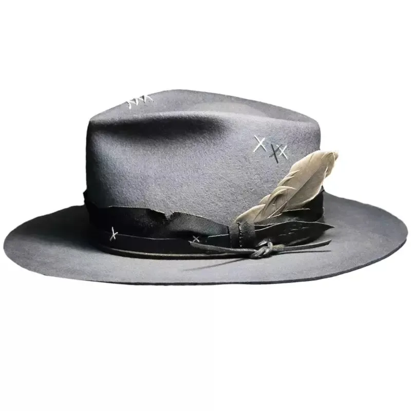 Duadet Feathers Trilby Hat