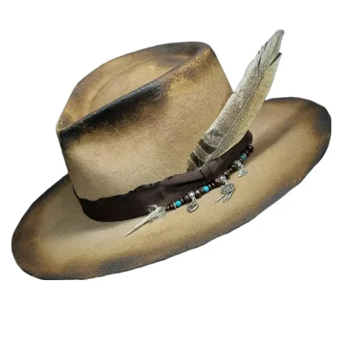 Duadet Feathers Trilby Hat