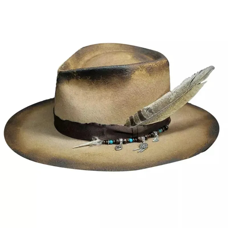 Duadet Feathers Trilby Hat