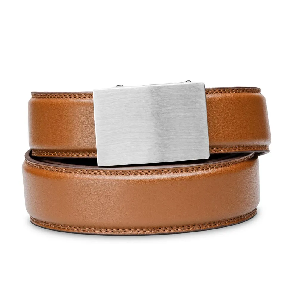 EUREKA BUCKLE | CLASSIC LEATHER BELT 1.37"