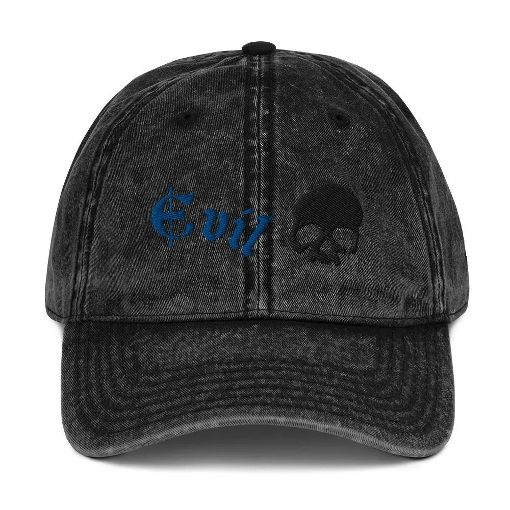 Evil | Outdoor and Indoor Caps and Hats Vintage Cotton Twill Cap