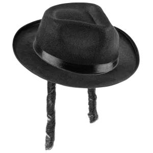 Fedora With Side Locks