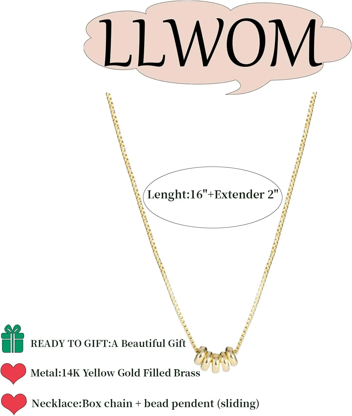 Gold Necklace for Women-14k Gold Plated Infinity Necklace Star Of David Necklace Evil Eye Cross Pendants Heart Dainty Gold Necklace For Women
