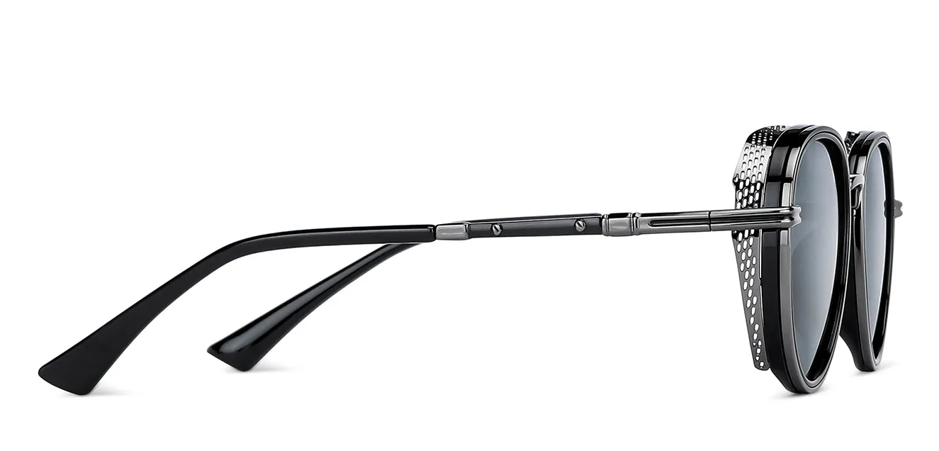 Grey Aviator Full Rim Unisex Sunglasses by Vincent Chase Polarized-147041