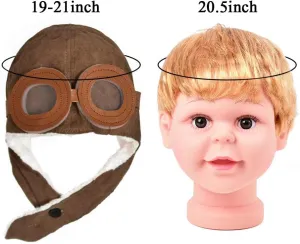 HUIANER Soft Warm Winter Hat for Baby Kid Boys Girls, Theme Party, Photography Props(Brown)