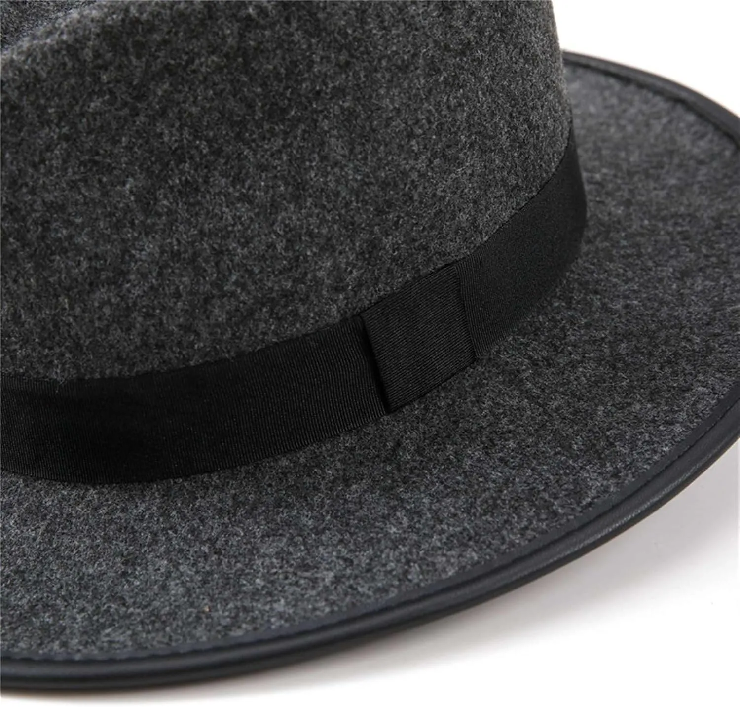 Icegrey Panama Hat Sun Hats for Women Men Wide Brim Fedora Straw Beach Hat Plus Size Dress Fedora Hat
