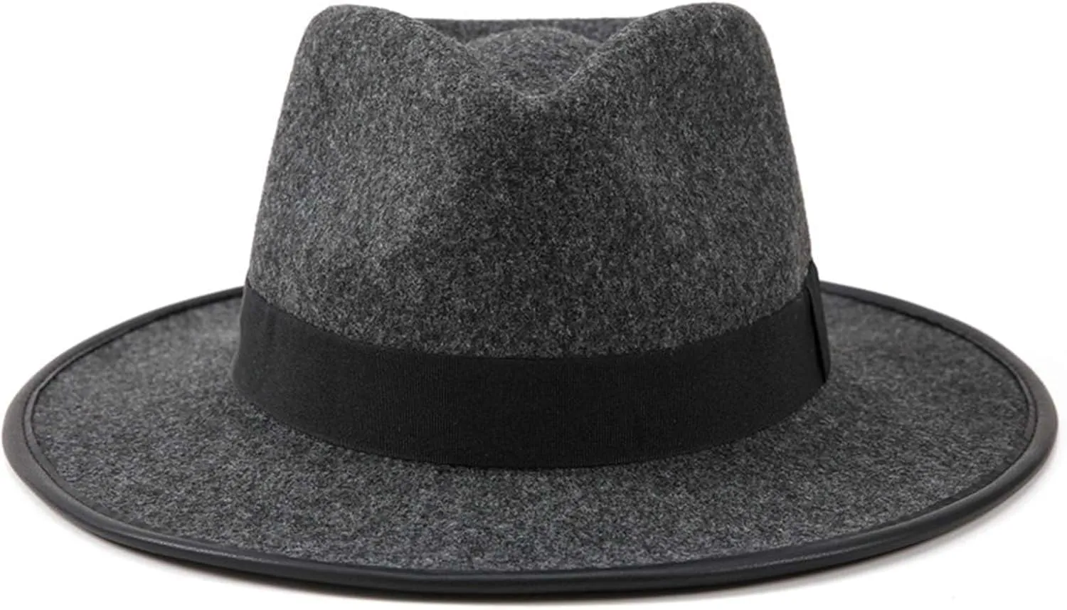 Icegrey Panama Hat Sun Hats for Women Men Wide Brim Fedora Straw Beach Hat Plus Size Dress Fedora Hat