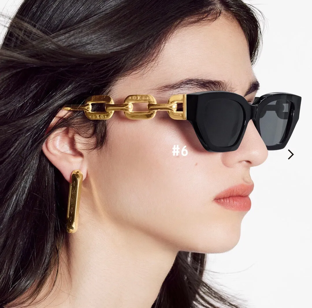 JW602 LB Edge Cat Eye Sunglasses / 54x19x145mm