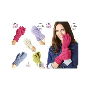 King Glove DK Knitting Pattern 5969