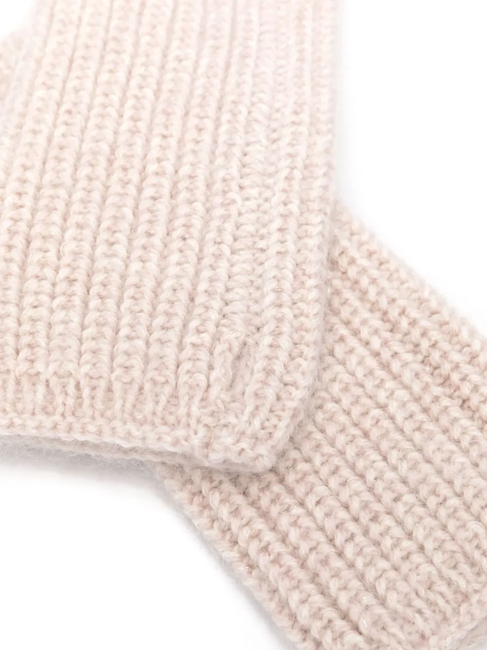 knitted gloves