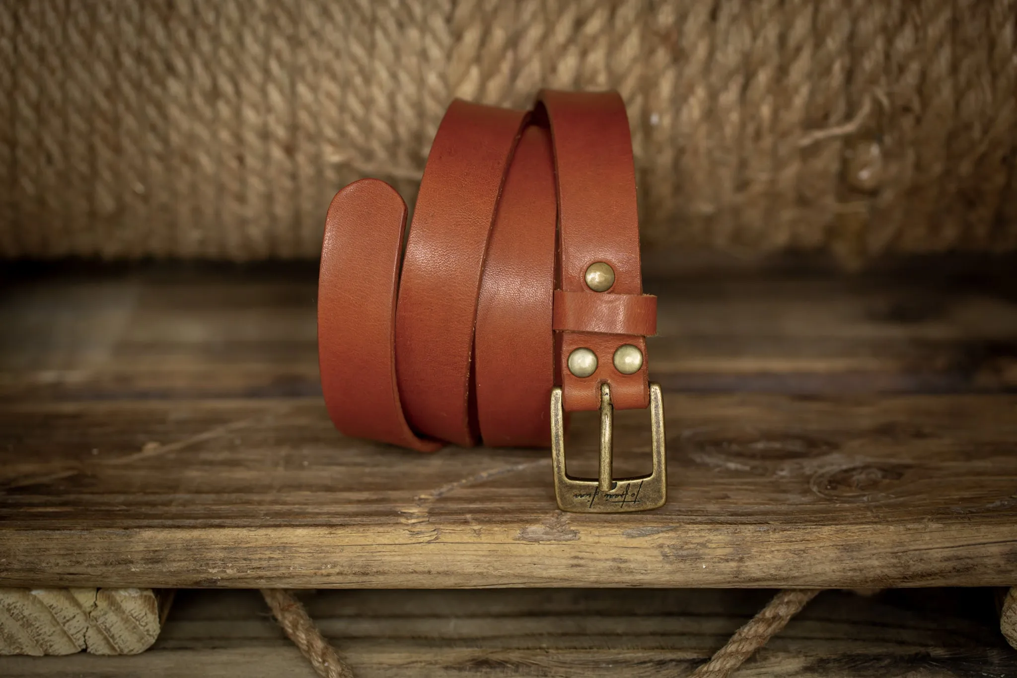 Ladies Belt - Tan