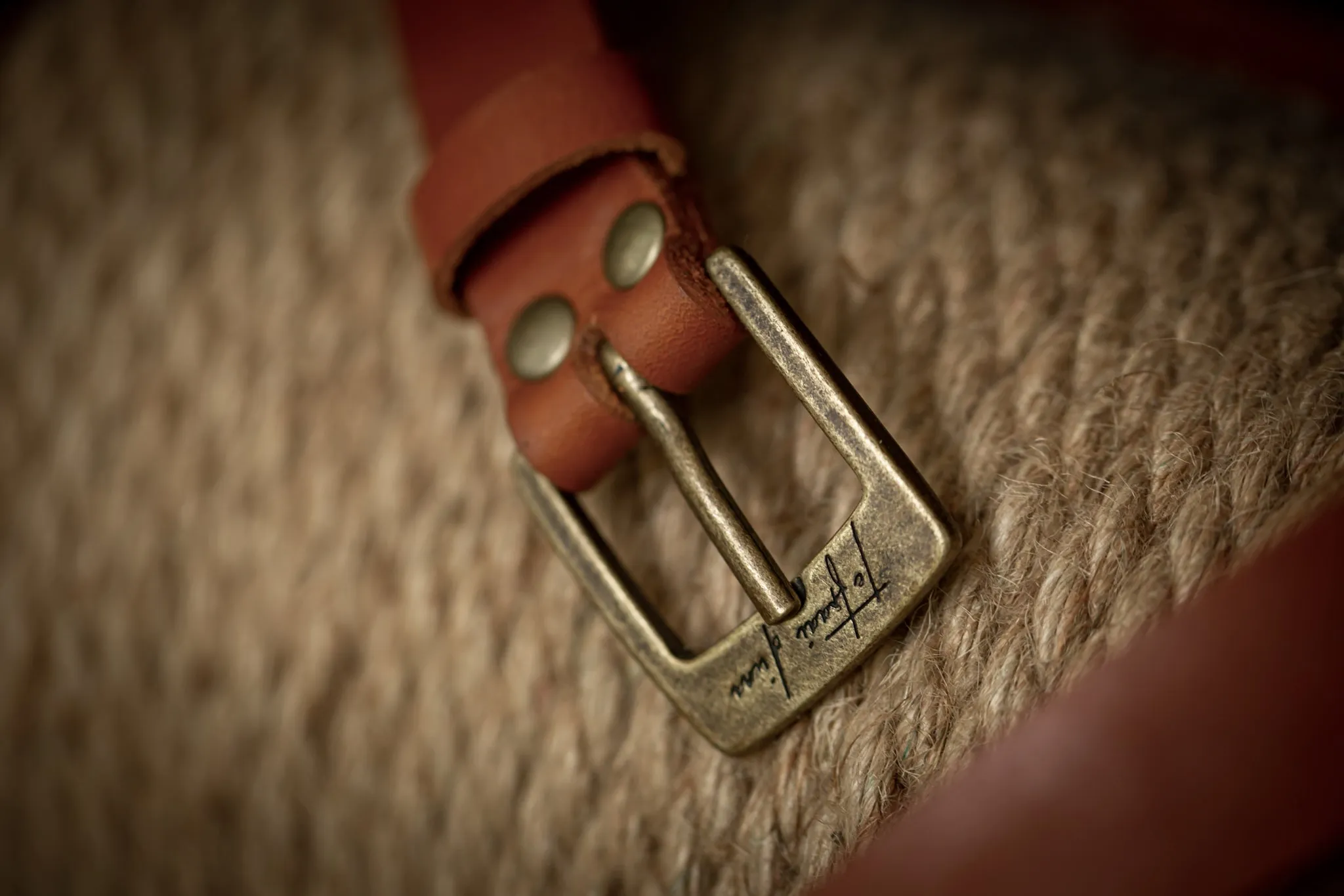 Ladies Belt - Tan