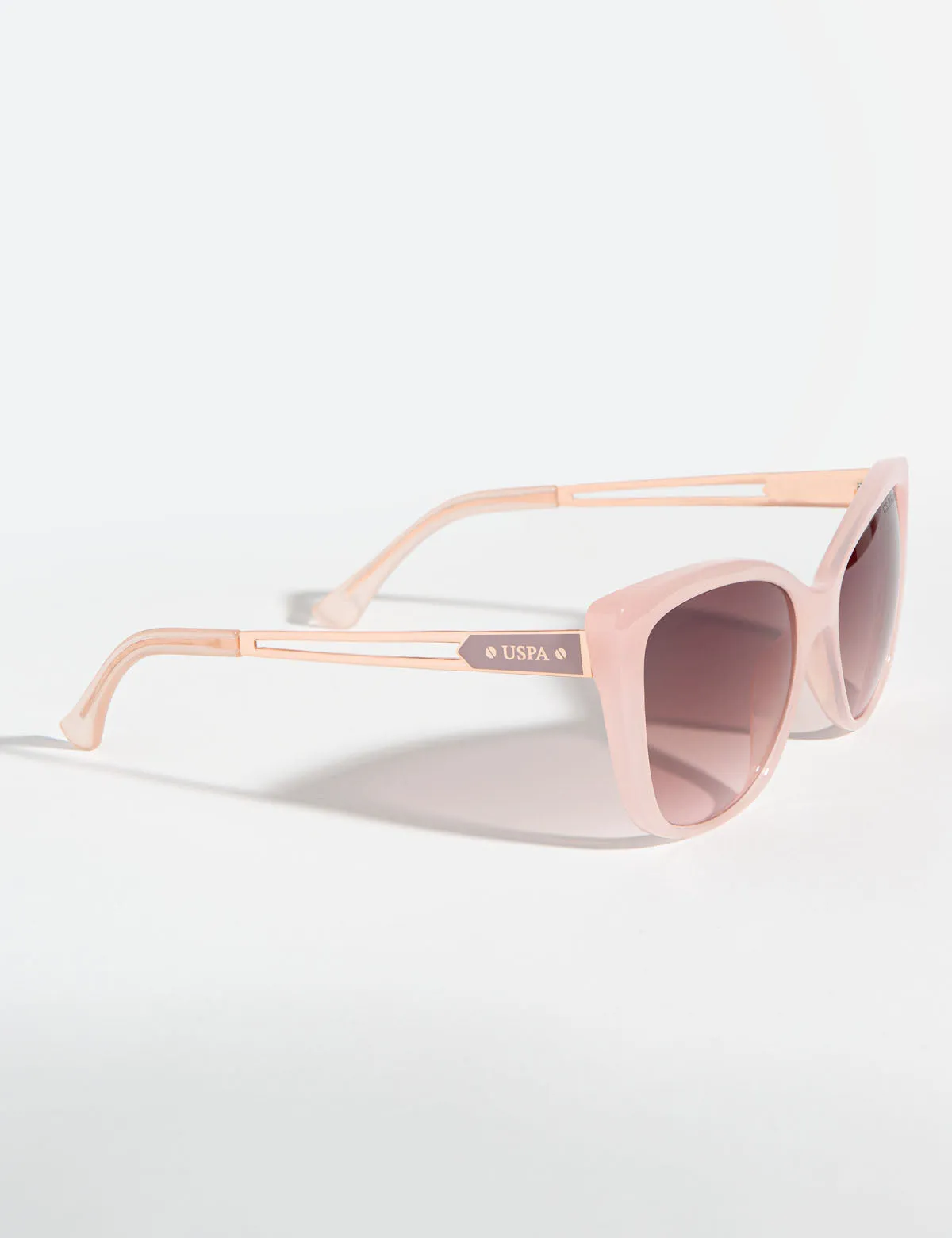 LADIES GEOMETRIC CAT-EYE SUNGLASSES