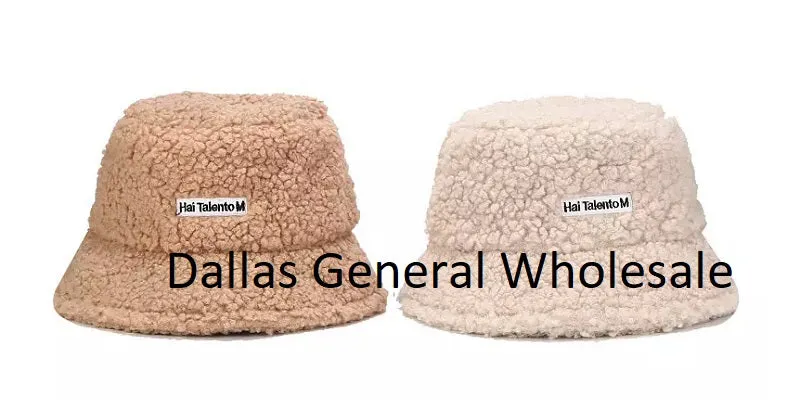 Ladies Trendy Winter Bucket Hats Wholesale