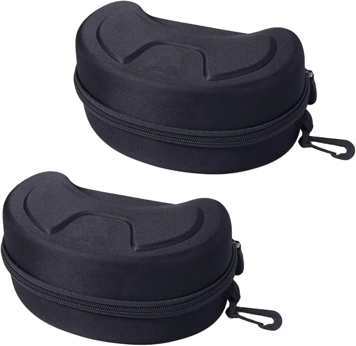Large Hard Sports Glasses Case, Snow Goggles Box, Sports Glasses Storage Holder, Protective Goggle Case,2pcs
