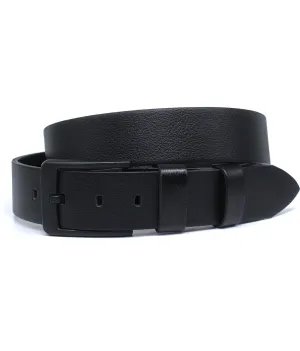 Leather Belts, Black for Men Genuine