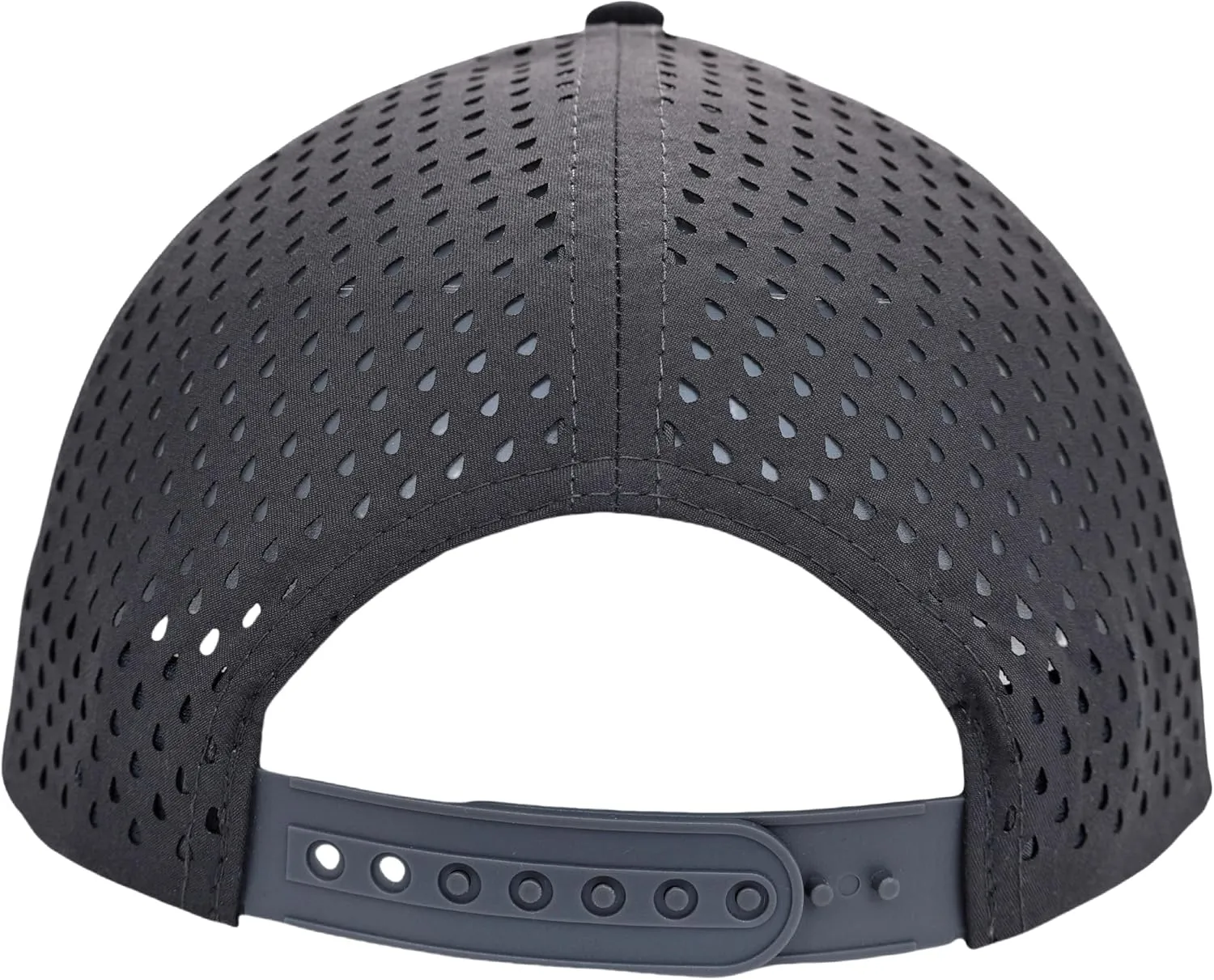 Men's Adjustable Baseball Cap(M,L,XL,XXL), Water Resistant Laser Cut Snapback Mesh Hat