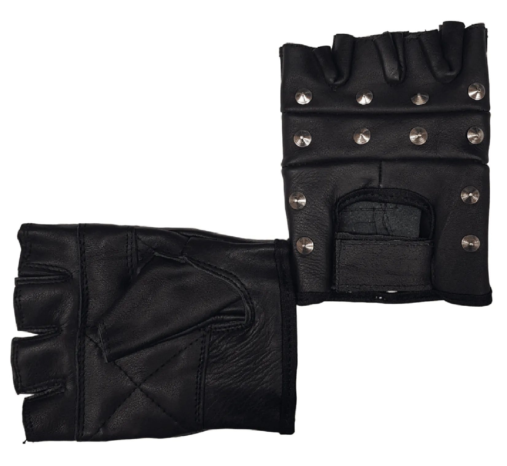 Mens Black Stud Leather Gloves Womens Studded Leather Gloves Winter Season Gloves Unusual Gifts Punk Gothic Driving Cycling Party Gloves