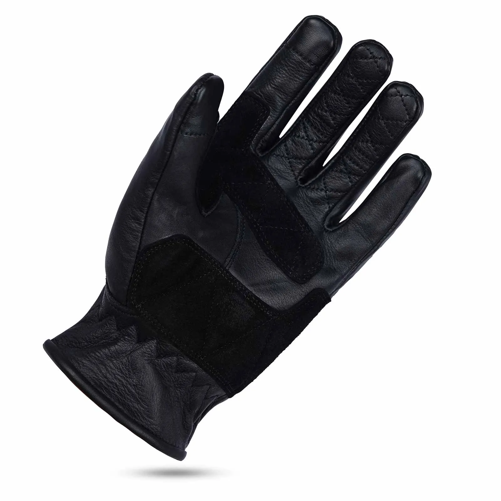 Men’s CE Certified Leather Motorbike Gloves - USA