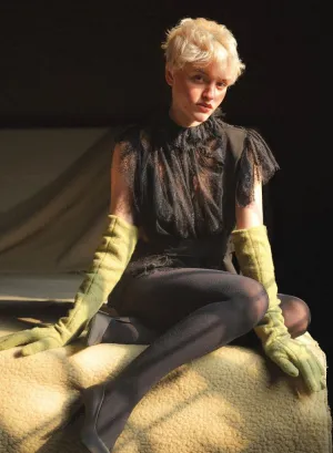Moss Wool Gloves
