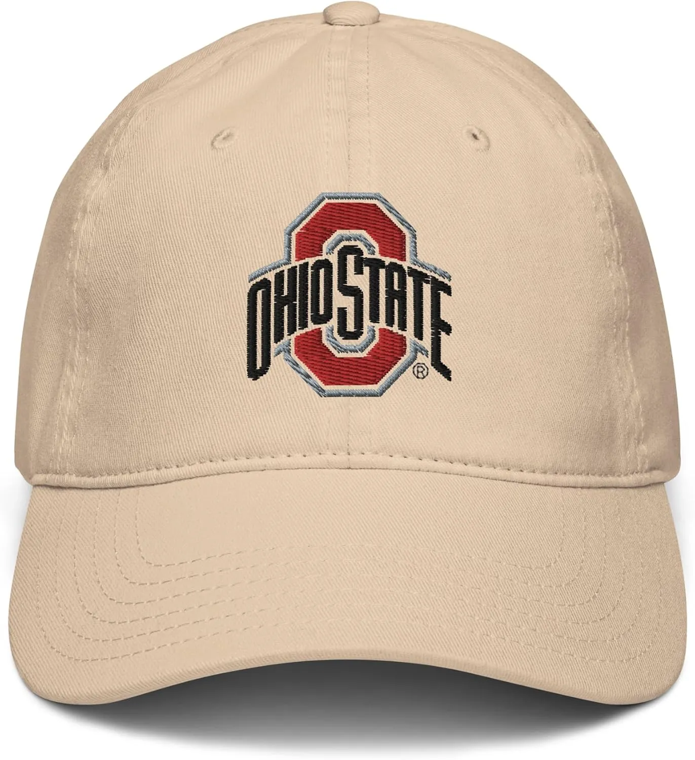Ohio State Buckeyes Icon Red Officially Licensed Adjustable Baseball Hat