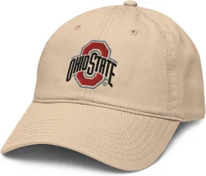 Ohio State Buckeyes Icon Red Officially Licensed Adjustable Baseball Hat