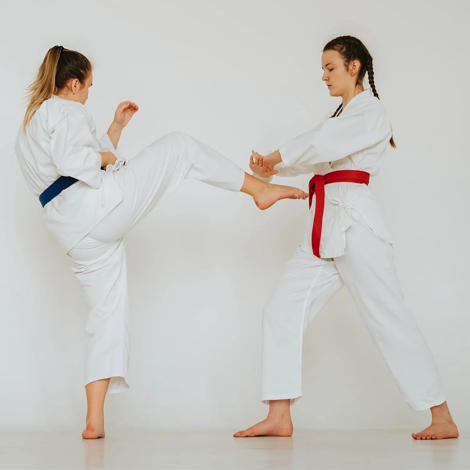 PATIKIL Taekwondo Colored Ranking Belts, Polyester Martial Arts Judo Karate Belt for Coach Teaching Practice