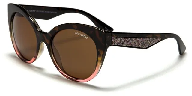 Polarised Womens Retro Vintage Cat Eye Sunglasses Polarized Lens
