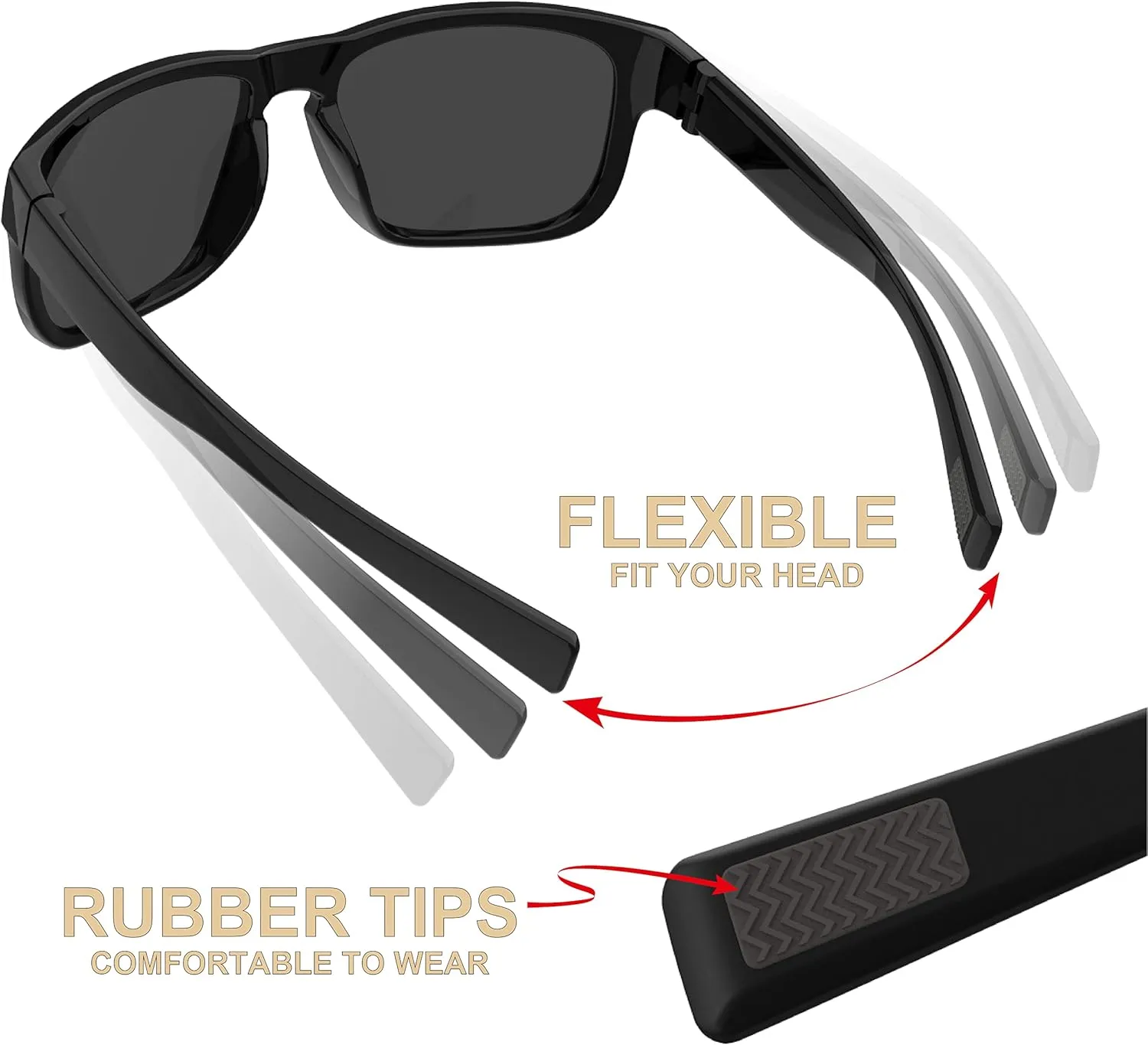 Polarized fishing Sunglasses for Men Women Running Golfing Cycling Hiking Outdoor Padel Tennis