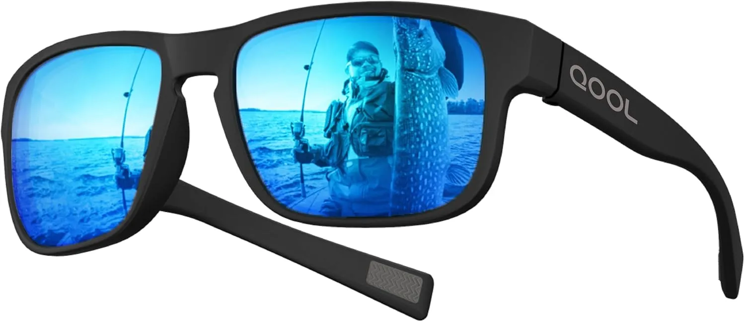 Polarized fishing Sunglasses for Men Women Running Golfing Cycling Hiking Outdoor Padel Tennis
