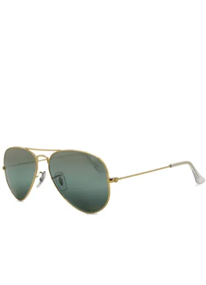 Ray Ban Aviator Large Metal Frame Sunglasses
