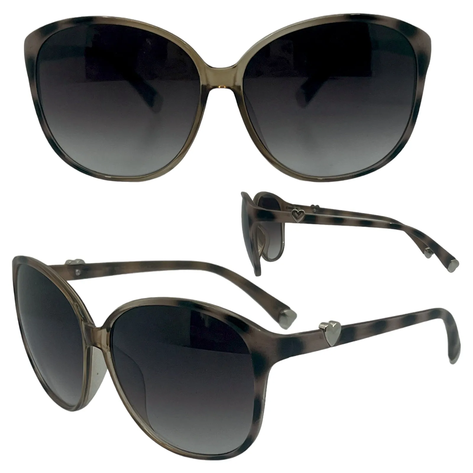 Round Oversized Cat Eye Sunglasses For Women UV400