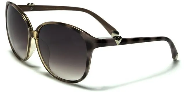 Round Oversized Cat Eye Sunglasses For Women UV400