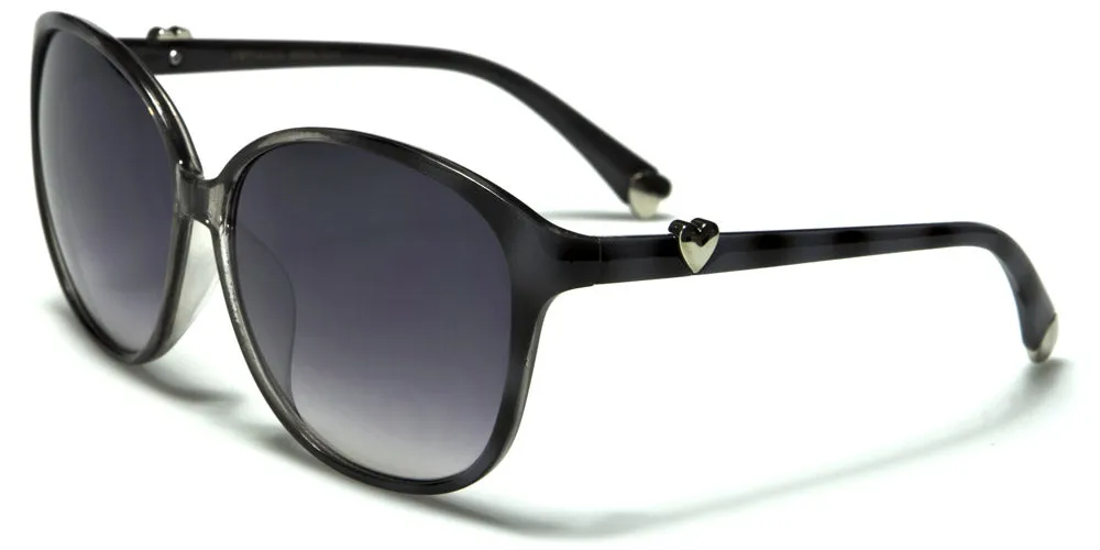 Round Oversized Cat Eye Sunglasses For Women UV400