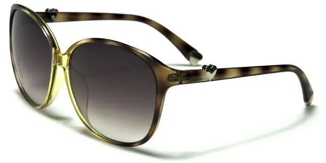 Round Oversized Cat Eye Sunglasses For Women UV400
