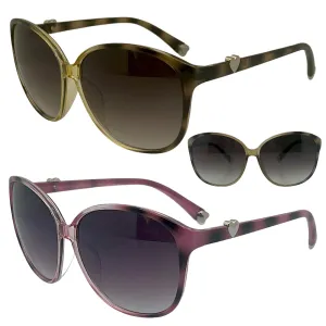 Round Oversized Cat Eye Sunglasses For Women UV400