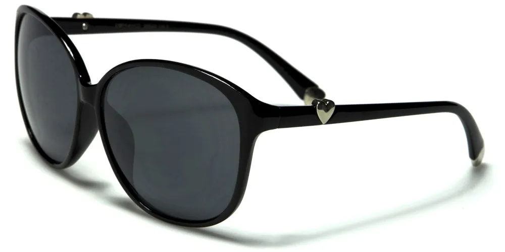 Round Oversized Cat Eye Sunglasses For Women UV400