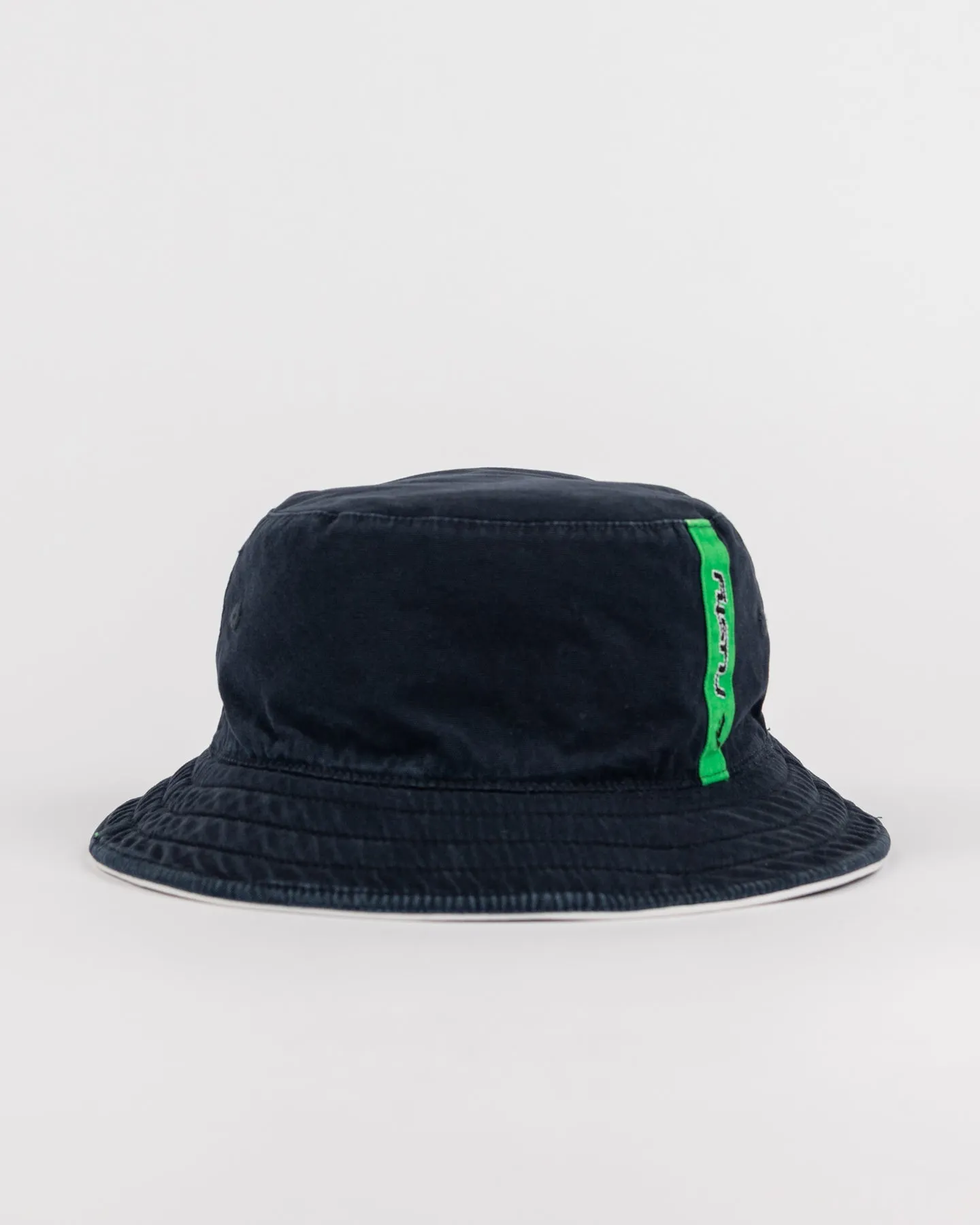 Rusty Hi-Vis Reversible Bucket Hat - Navy Blue