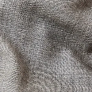 Scarf - Wool Merino Natural Grey