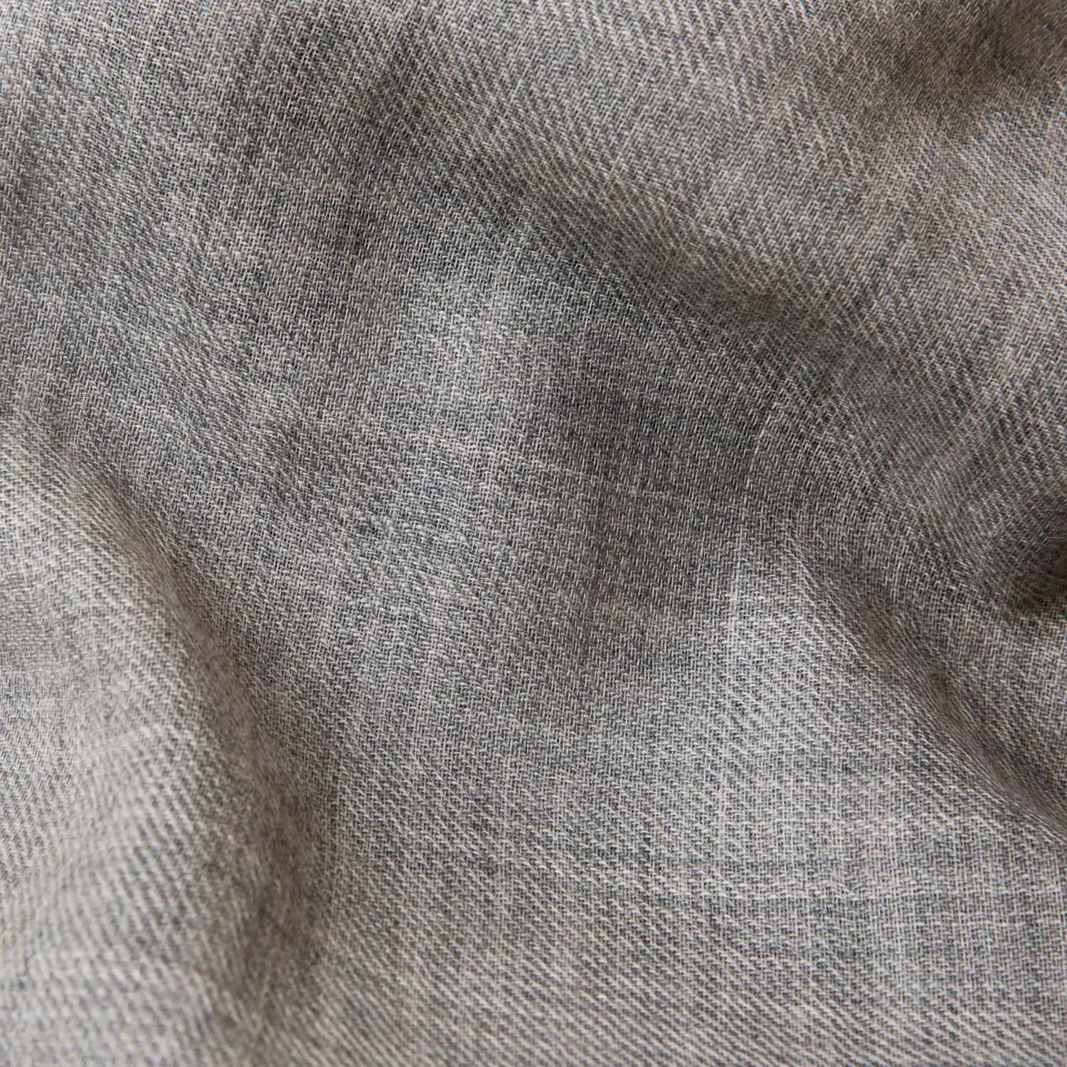 Scarf - Wool Merino Natural Grey